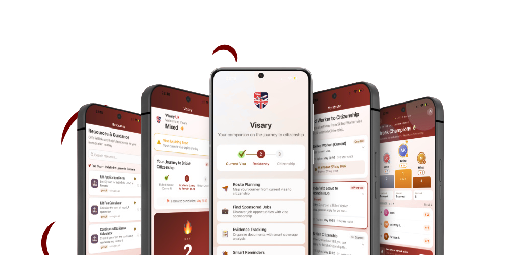 Visary app on iPhone
